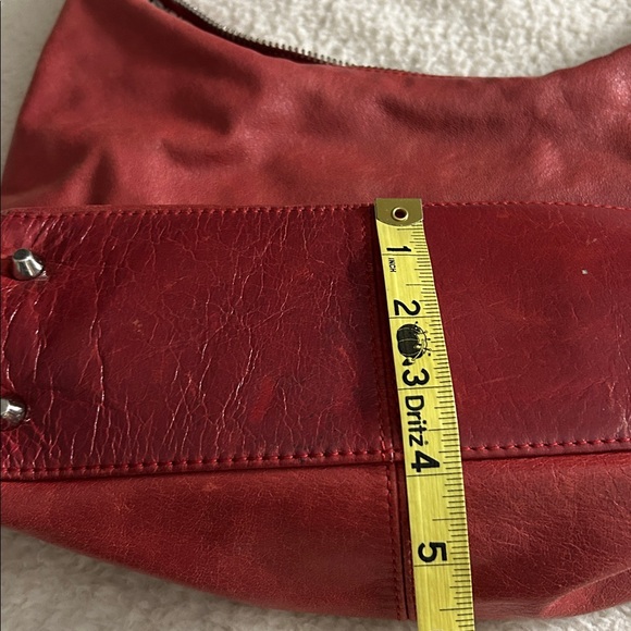 Hobo International Red Leather Shoulder Bag - Picture 10 of 11